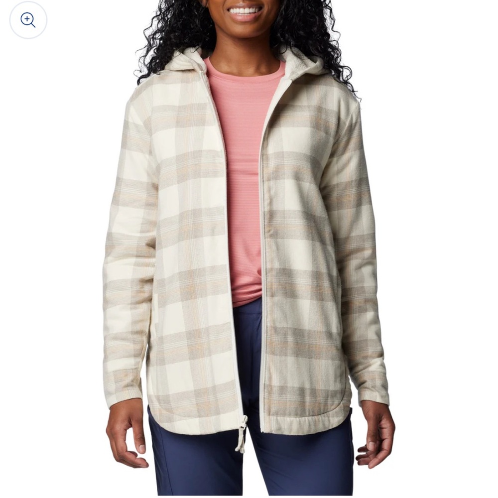 COLUMBIA Lined Flannel Shirt Jacket